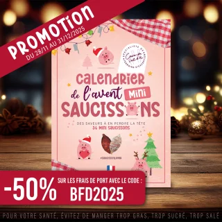 Calendrier de l'avent Mini Saucissons 2025