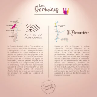 Coffret découverte Cépages et Caractères 5x10cl